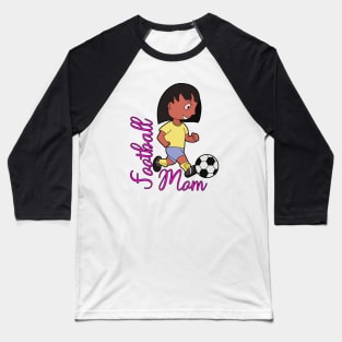 Football Mom Baseball T-Shirt